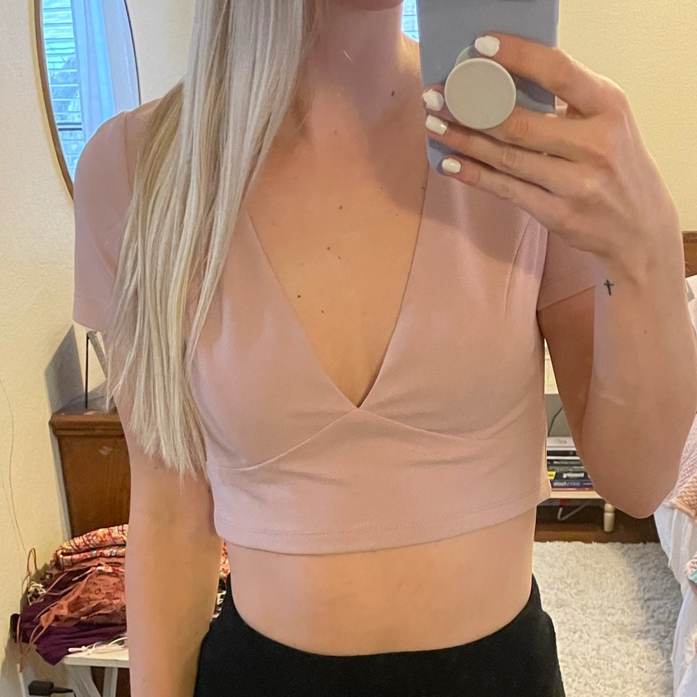 Pink top